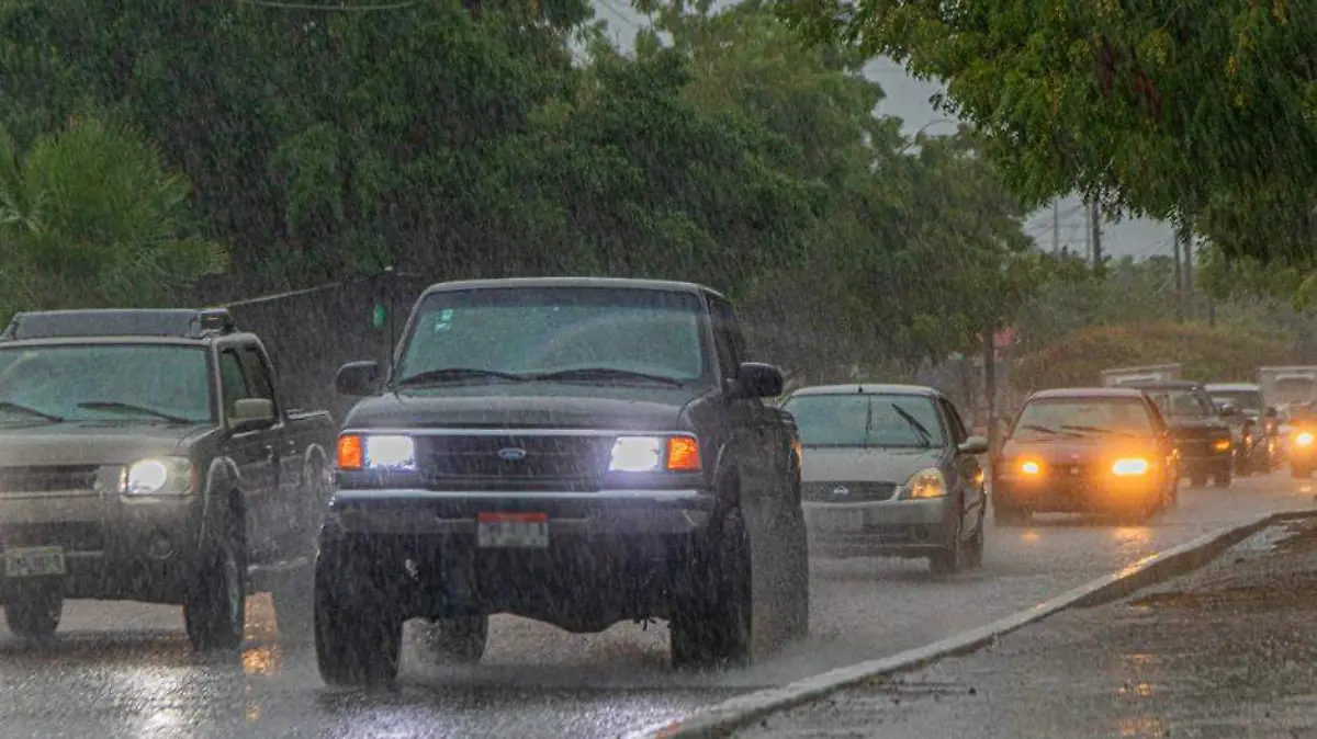 Lluvias tormenta La Paz